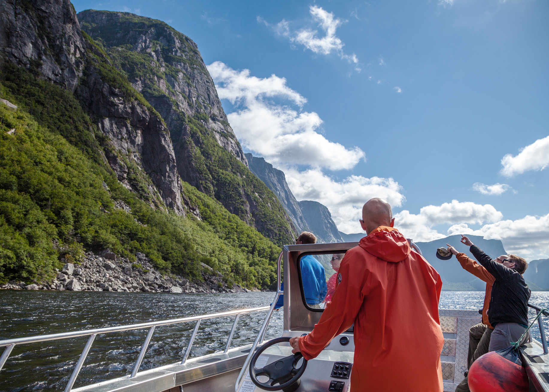 Western Brook Pond Fjord Boat Tour, Gros Morne National Park, Western (1) -  Great Earth Expeditions